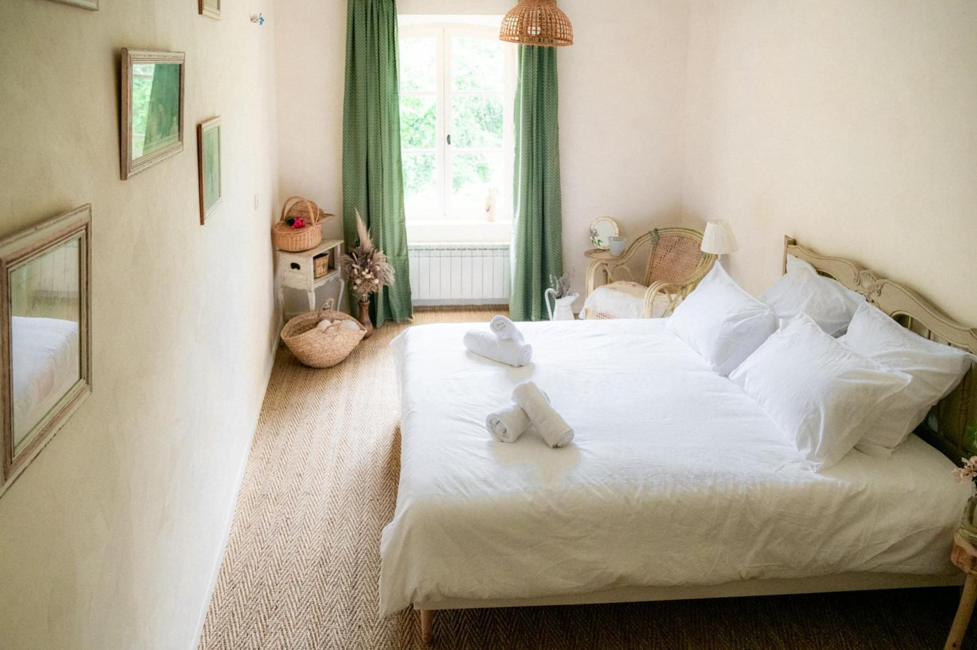 Chambres D'Hotes B&B - Chateau De Sienne Proche Avignon Orange Piscine Riviere Chusclan Exterior foto